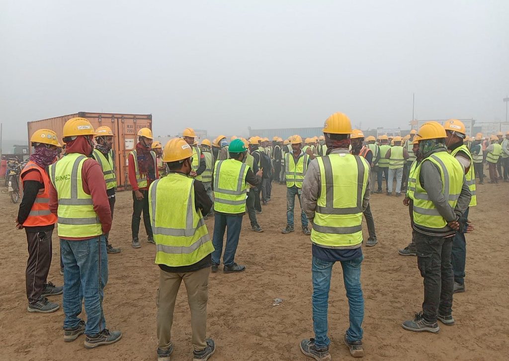 Safety Traning Talukder Ten Brother construction Ltd.